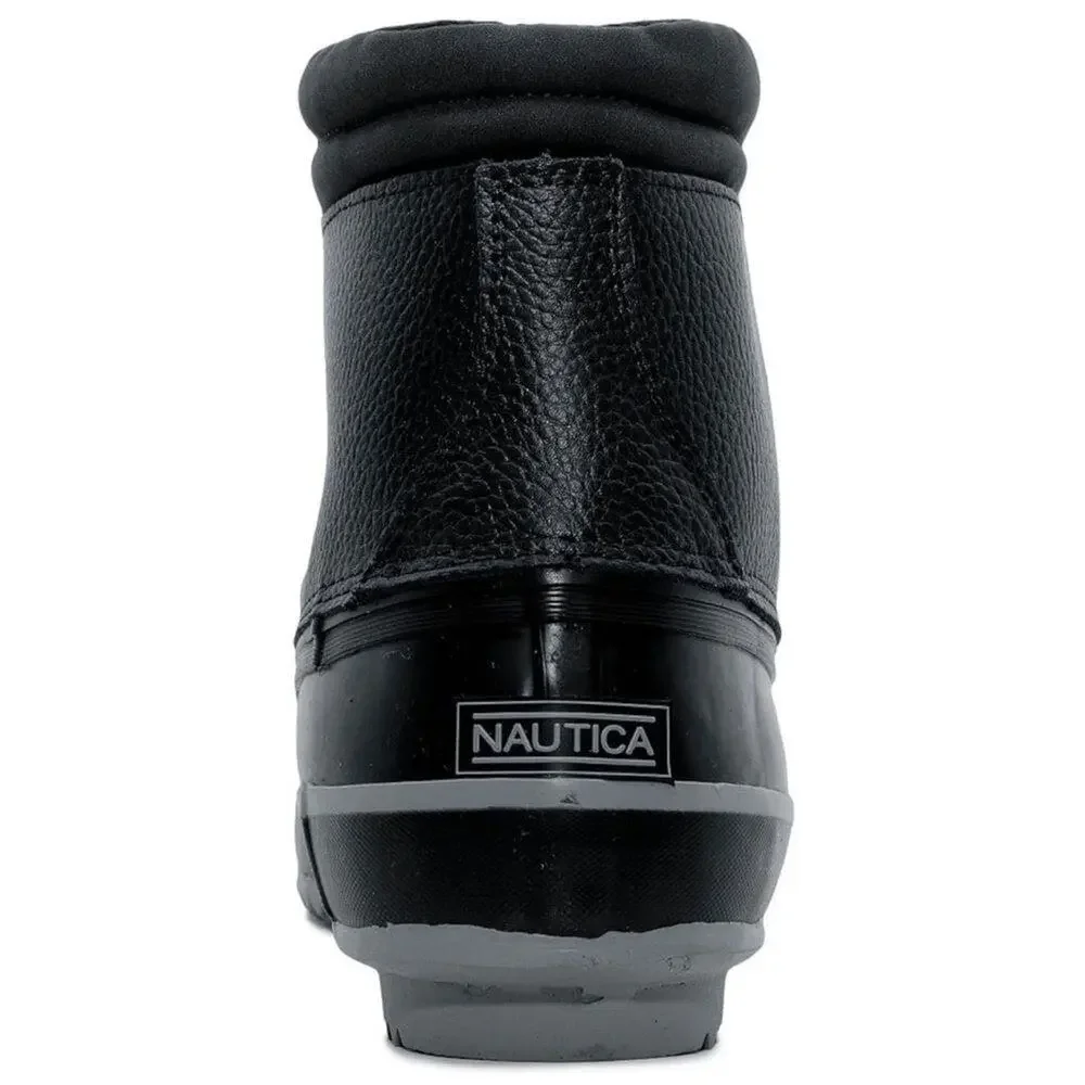 NAUTICA Mens Duck Waterproof Shell Snow & Rain Boot sz 12 Wide NEW # M358